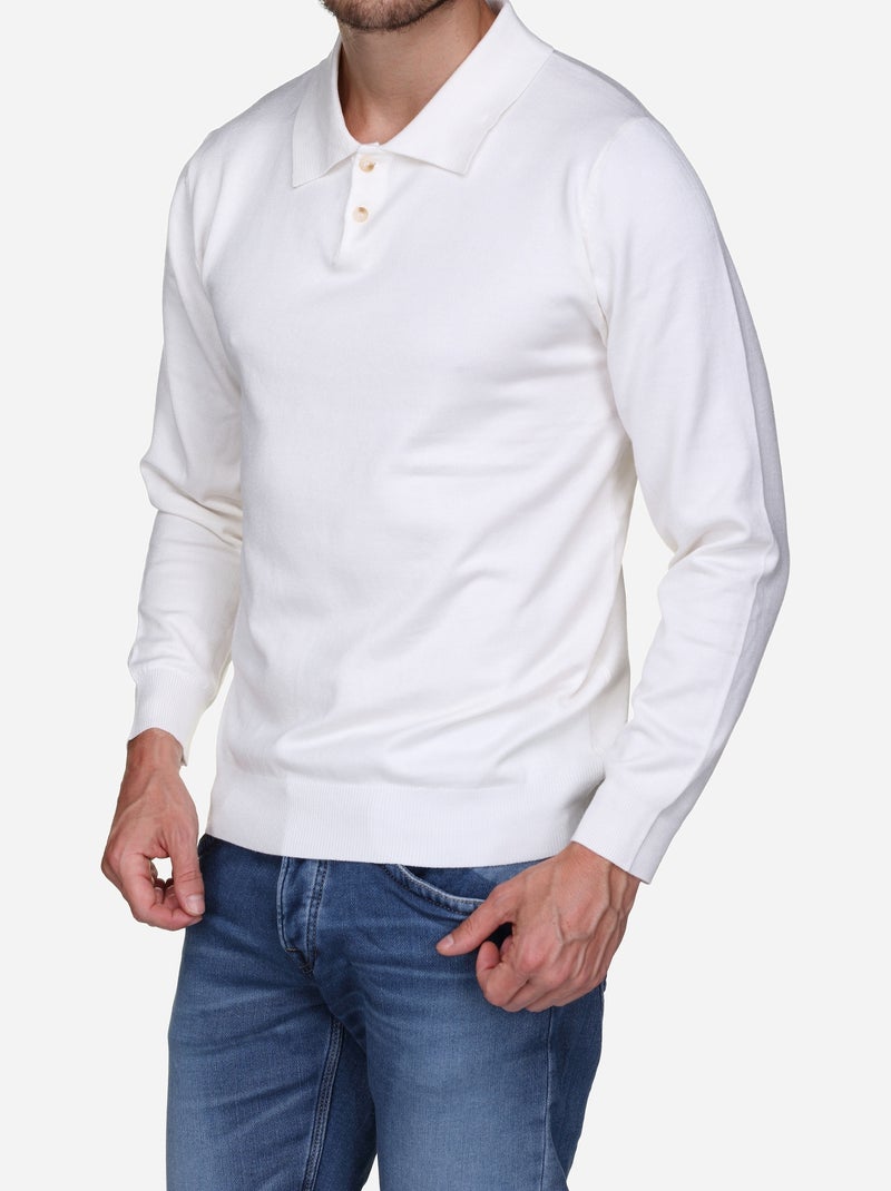 Maglione elegante da infilare - Frilivin Bianco - Kiabi