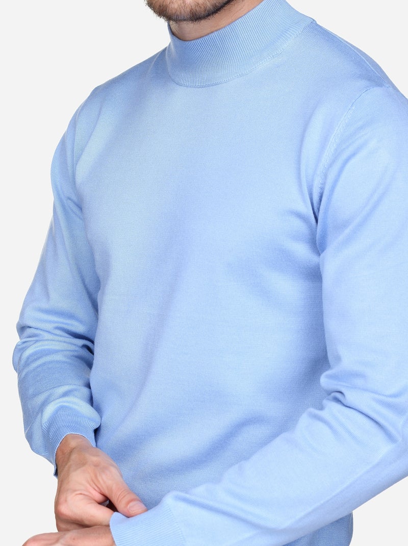 Maglione elegante da infilare - Frilivin Blu cielo - Kiabi