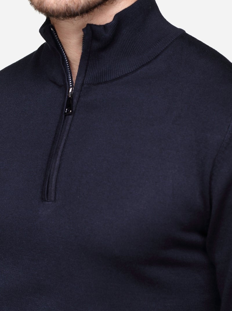 Maglione elegante da infilare - Frilivin Blu scuro - Kiabi