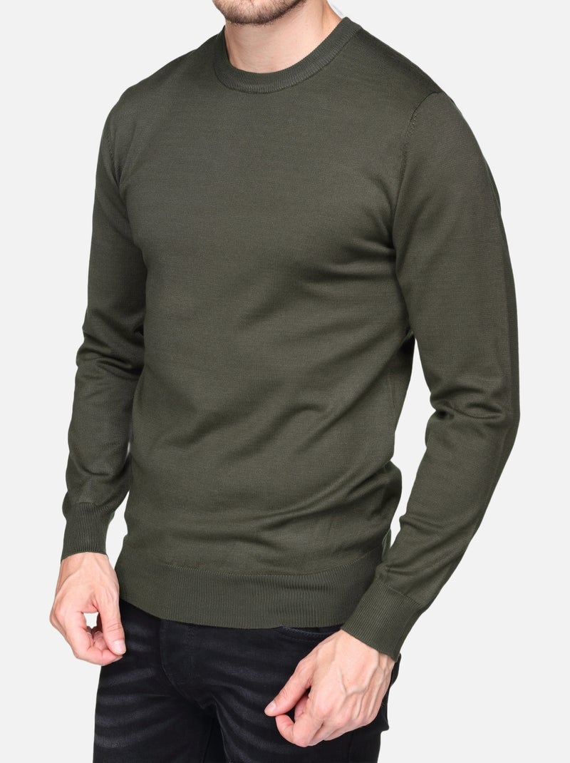 Maglione elegante da infilare - Frilivin Cachi - Kiabi