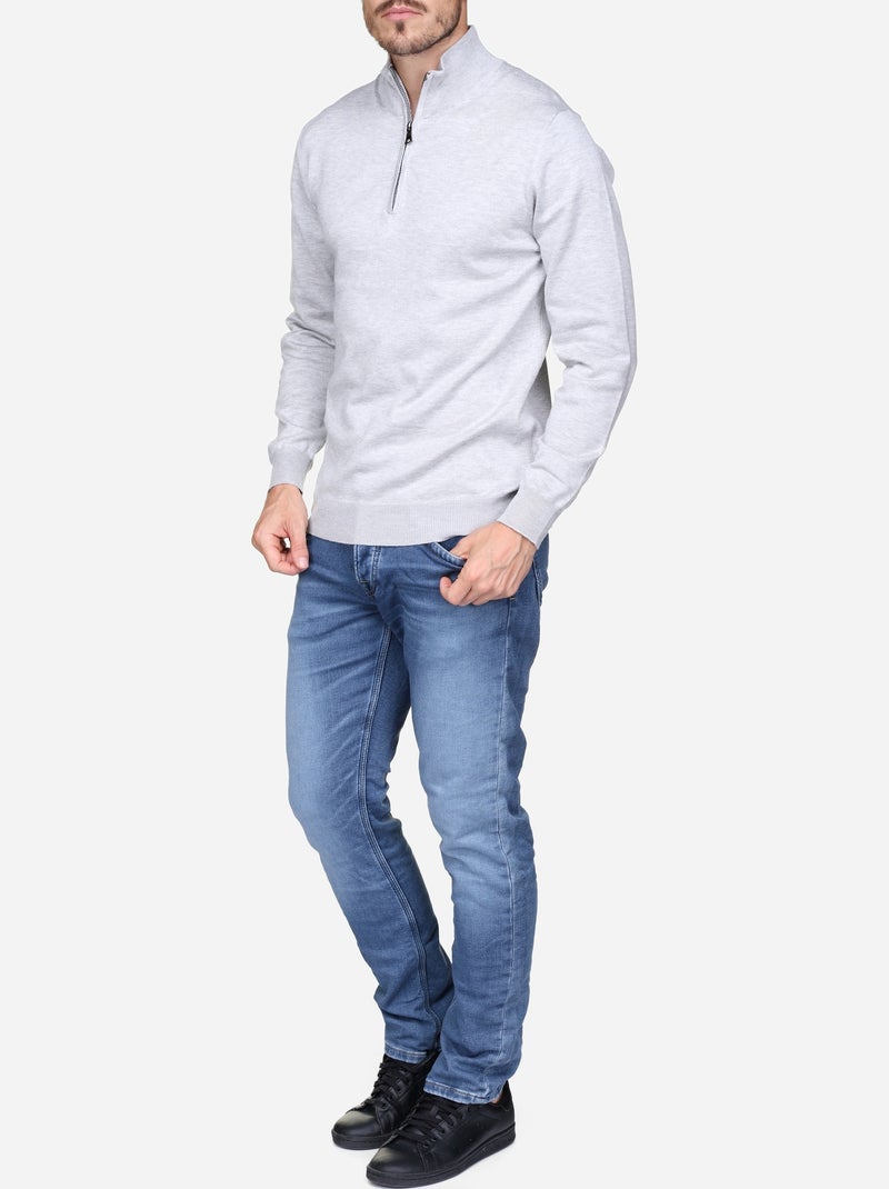 Maglione elegante da infilare - Frilivin Grigio - Kiabi