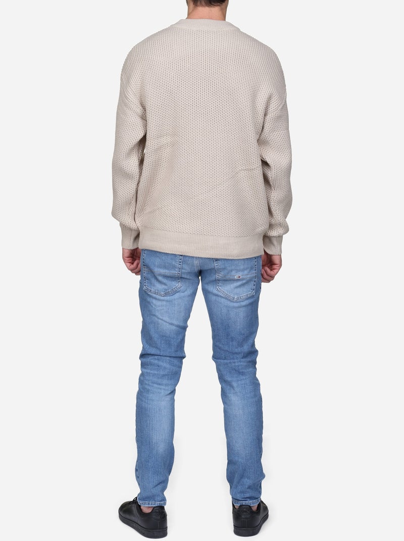 Maglione elegante da infilare - Kenzarro Crema - Kiabi