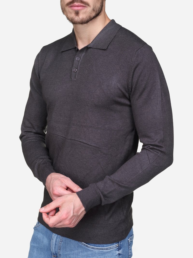 Maglione elegante da infilare - Kenzarro Grigio scuro - Kiabi