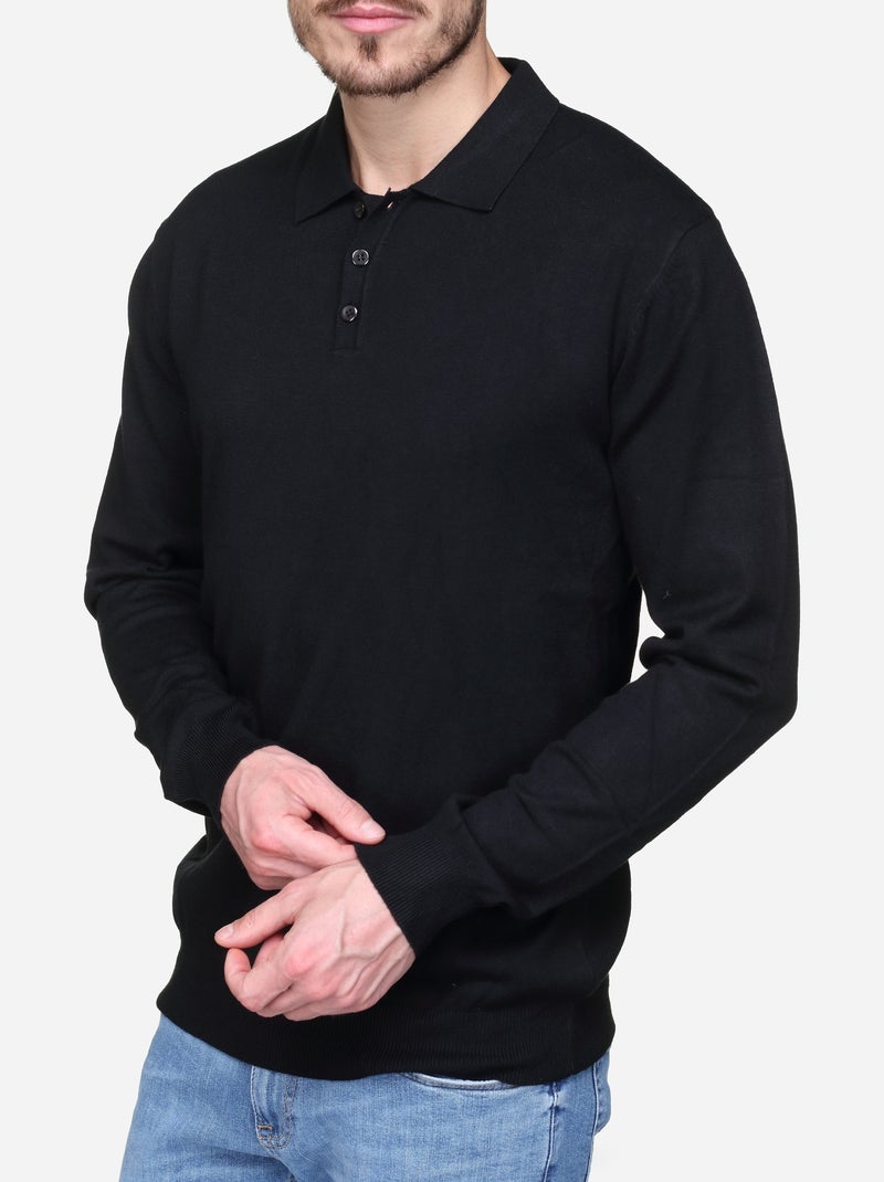 Maglione elegante da infilare - Kenzarro Nero - Kiabi