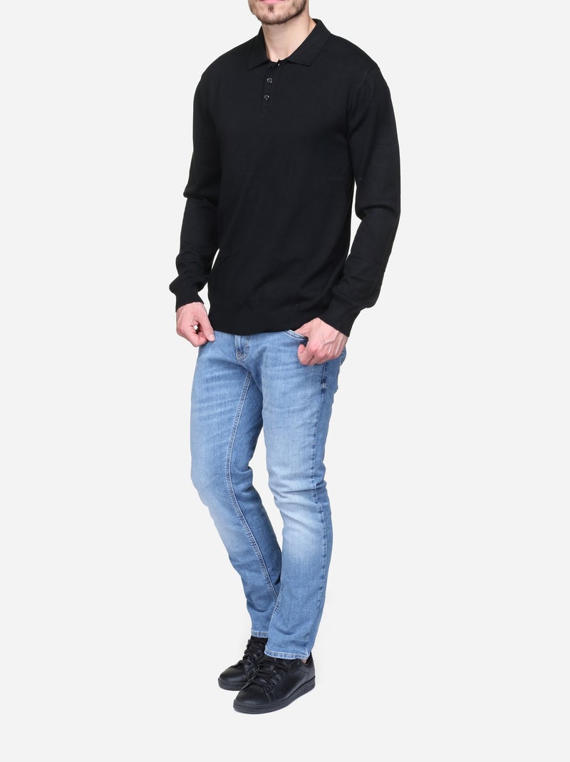 Maglione elegante da infilare - Kenzarro Nero - Kiabi