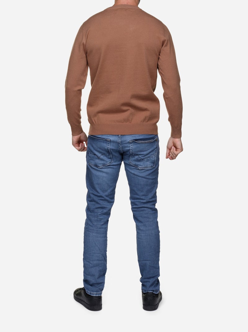 Maglione elegante da infilare - Yves Enzo Cammello - Kiabi