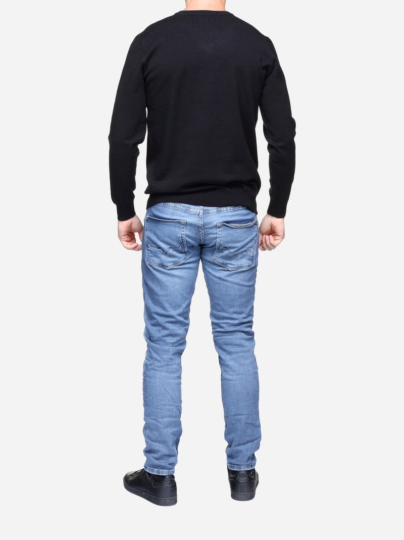 Maglione elegante da infilare - Yves Enzo Nero - Kiabi