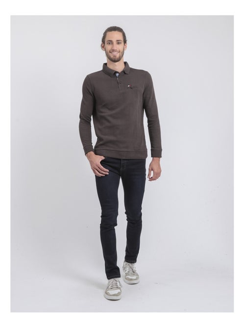 Maglione fine collo polo WAMITOL - Kiabi Maglione fine collo polo WAMITOL - Kiabi