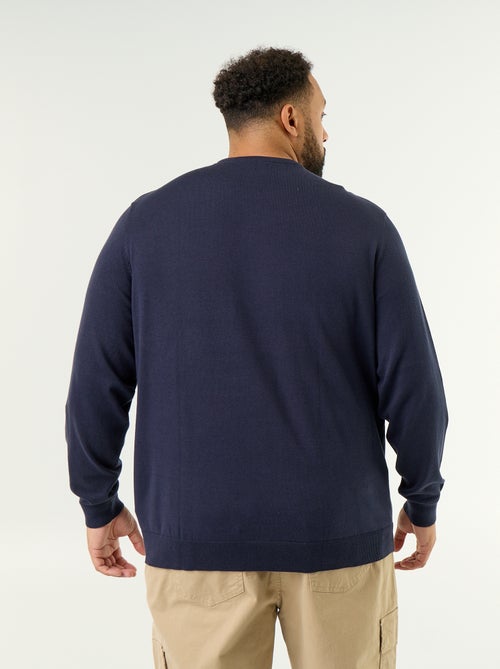 Maglione girocollo a maglia fine - Kiabi Maglione girocollo a maglia fine - Kiabi