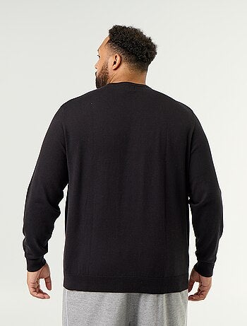 Maglione girocollo a maglia fine