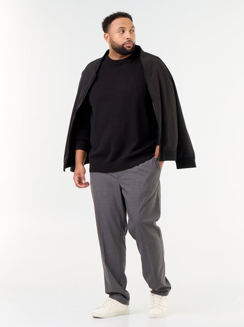 Maglione girocollo a maglia grossa - Kiabi