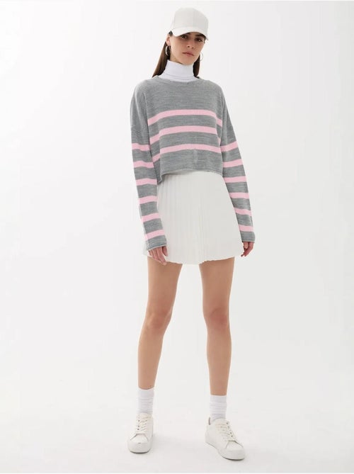 Maglione girocollo a righe - Kiabi Maglione girocollo a righe - Kiabi