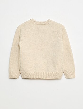 Maglione girocollo animato