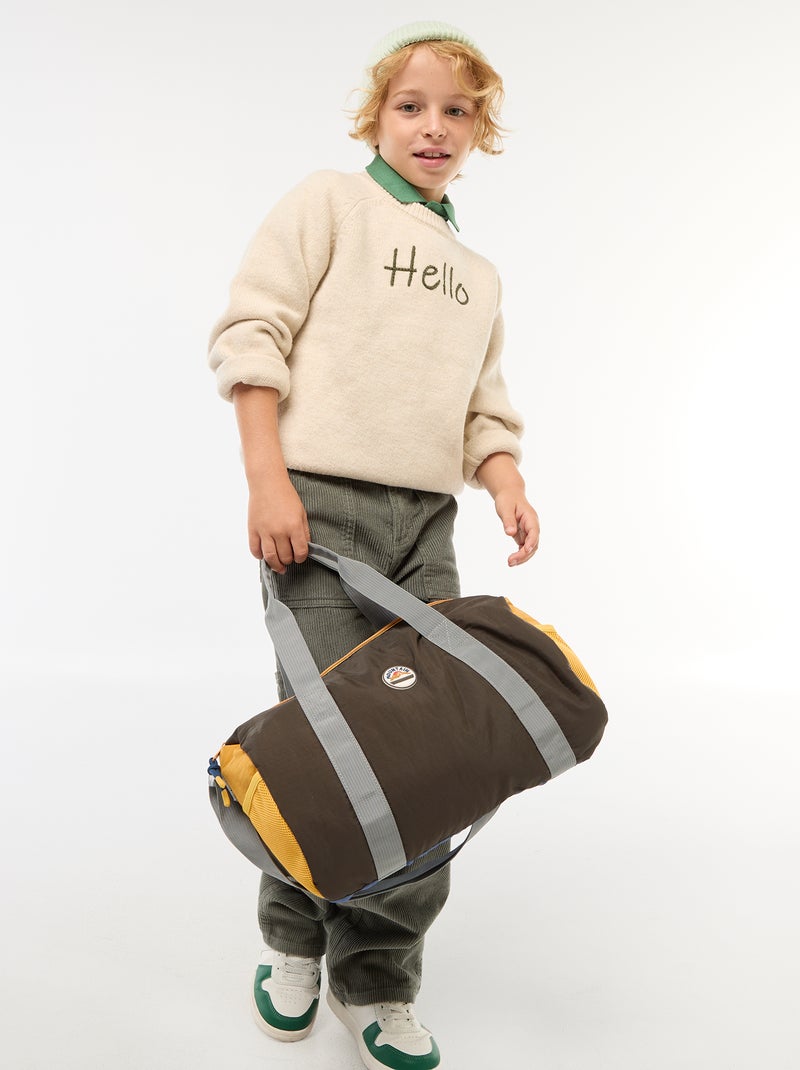 Maglione girocollo animato Beige - Kiabi