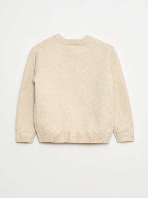 Maglione girocollo animato - Kiabi