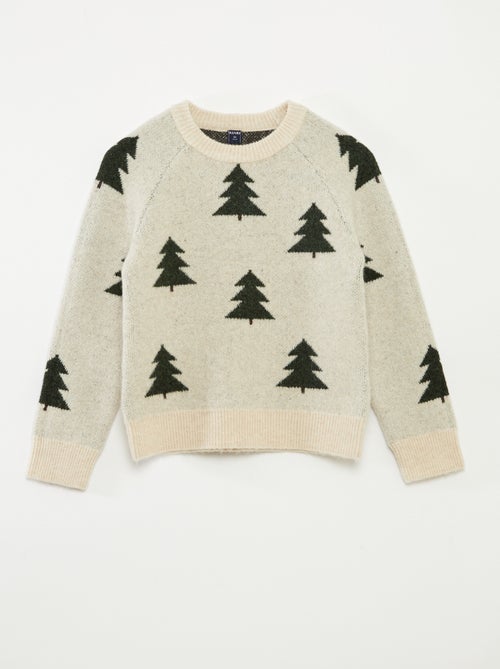 Maglione girocollo animato - Kiabi