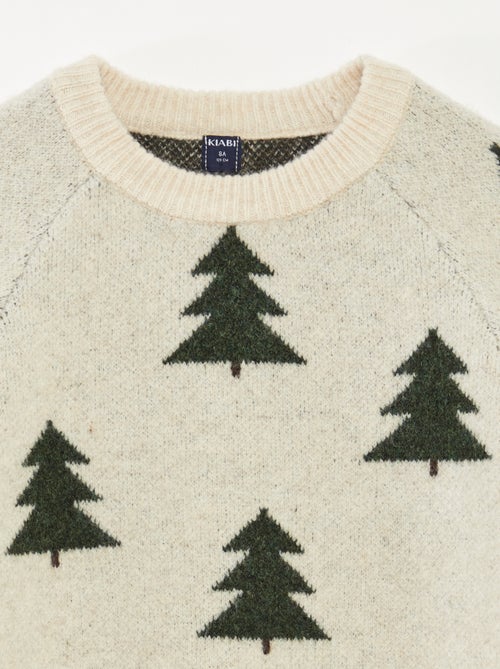 Maglione girocollo animato - Kiabi