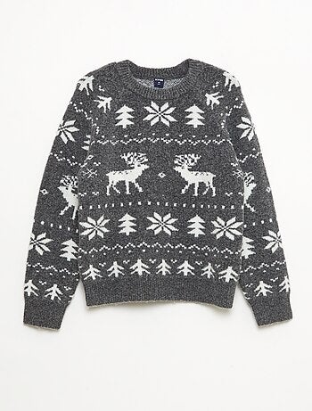 Maglione girocollo animato