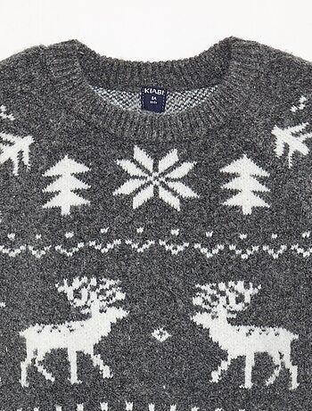 Maglione girocollo animato