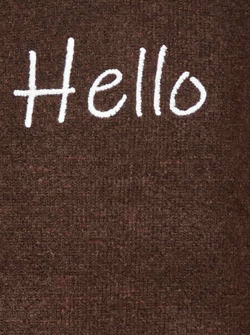 Maglione girocollo animato - Kiabi