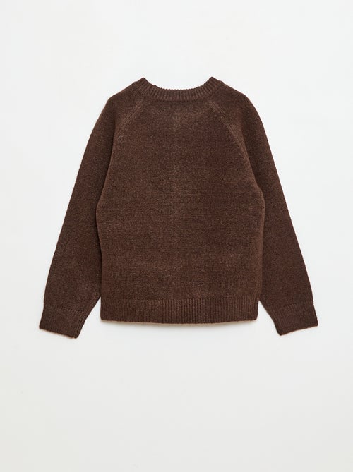 Maglione girocollo animato - Kiabi