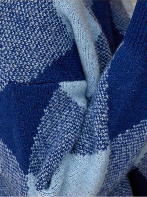 Maglione girocollo con motivo a rombi hiccup - Kiabi