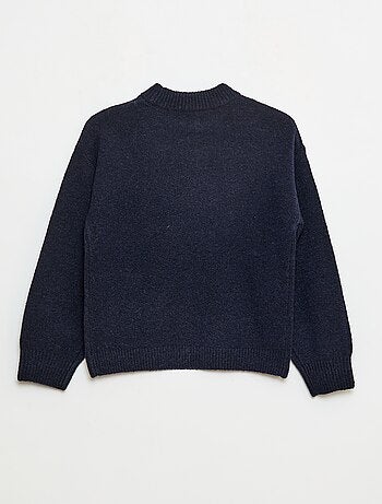 Maglione girocollo con motivo