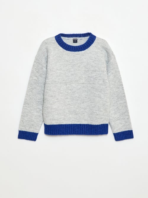 Maglione girocollo con motivo decorativo - Kiabi