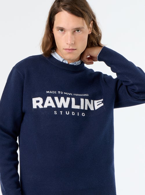 Maglione girocollo con scritte - Kiabi Maglione girocollo con scritte - Kiabi