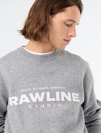 Maglione girocollo con scritte