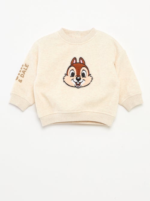 Maglione girocollo 'Disney' 'Tic e Tac' tinta unita - Kiabi