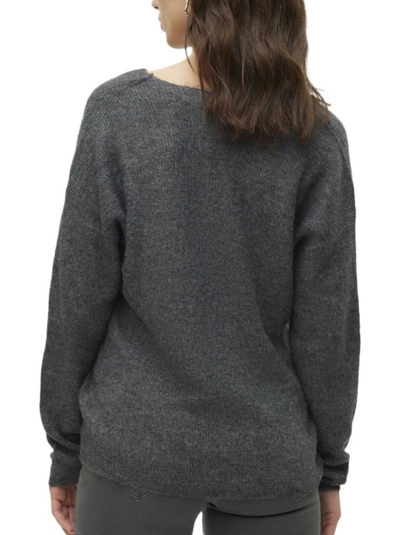 Maglione girocollo donna vero moda Grigio argentato - Kiabi
