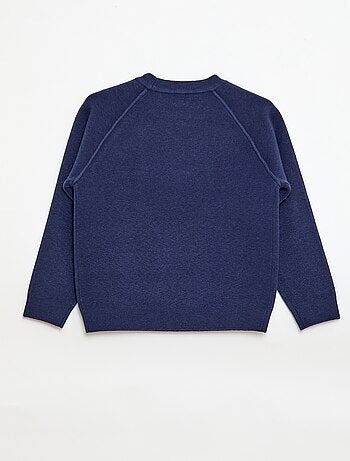 Maglione girocollo effetto morbido