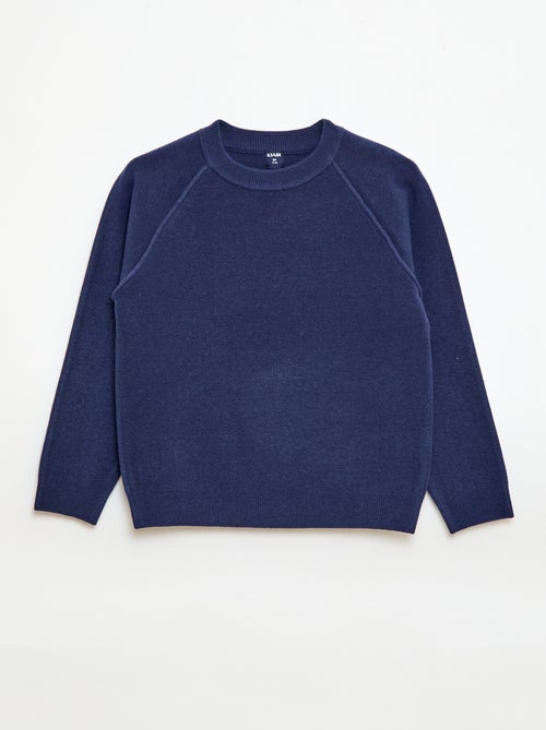 Maglione girocollo effetto morbido - Kiabi