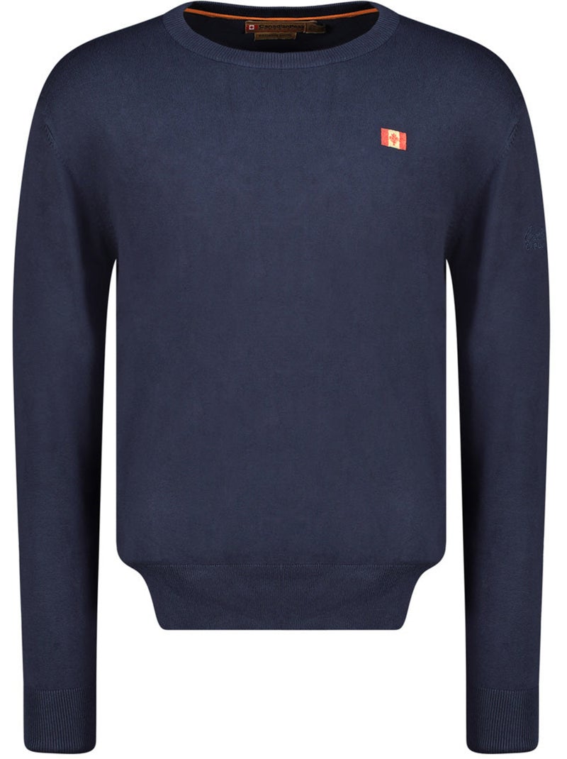 Maglione girocollo ferasmeak – canadian peak Blu marino - Kiabi