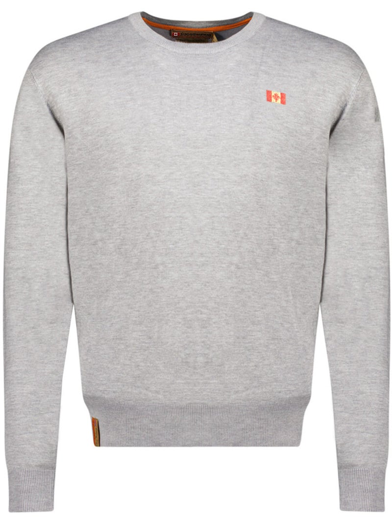 Maglione girocollo ferasmeak – canadian peak Grigio chiaro - Kiabi