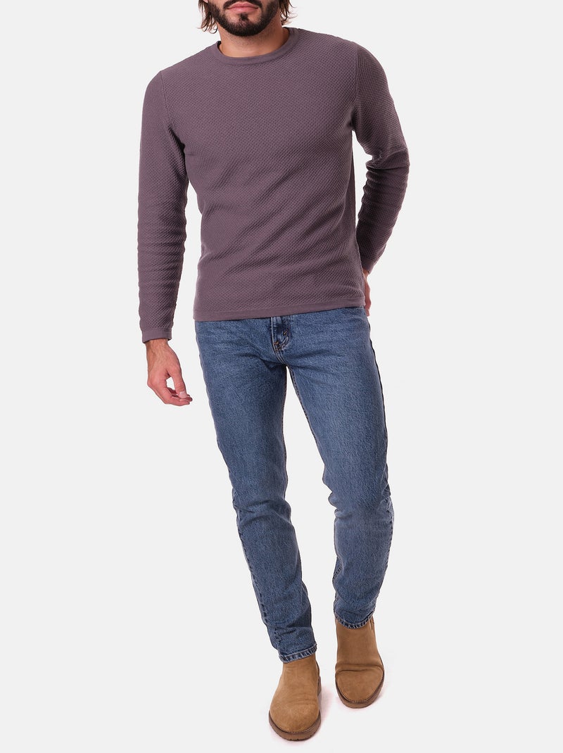 Maglione girocollo Grigio antracite - Kiabi