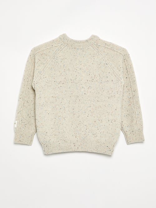 Maglione girocollo in lana - Kiabi