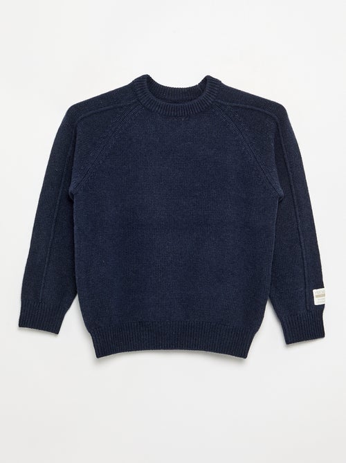 Maglione girocollo in lana - Kiabi