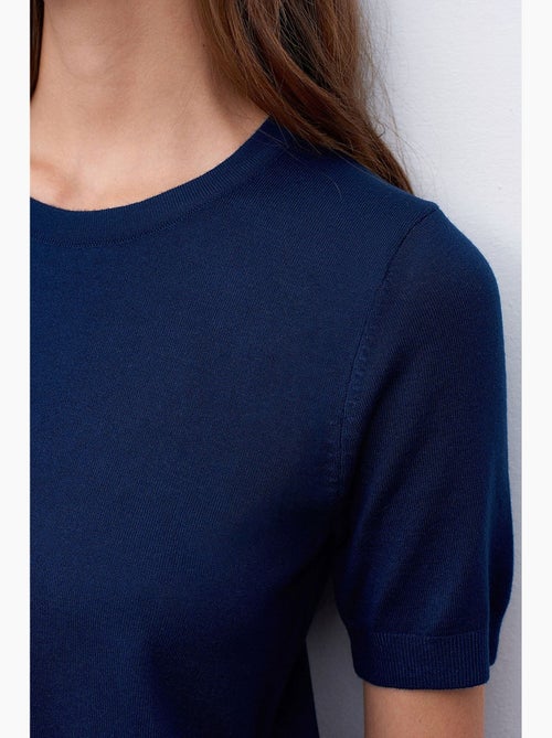 Maglione girocollo in maglia dilvin - Kiabi Maglione girocollo in maglia dilvin - Kiabi