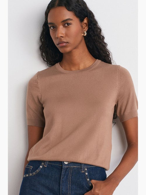 Maglione girocollo in maglia dilvin - Kiabi Maglione girocollo in maglia dilvin - Kiabi