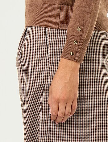 Maglione girocollo in maglia fine