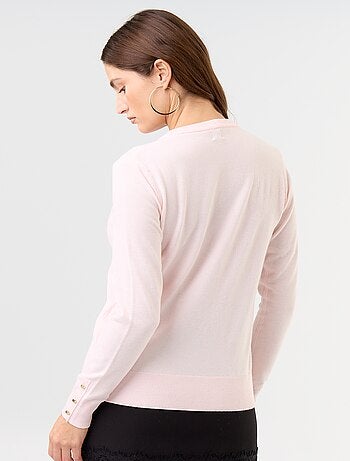 Maglione girocollo in maglia fine