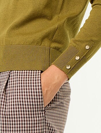 Maglione girocollo in maglia fine