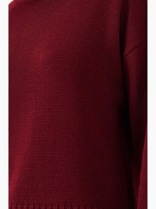 Maglione girocollo in maglia lucci - Kiabi
