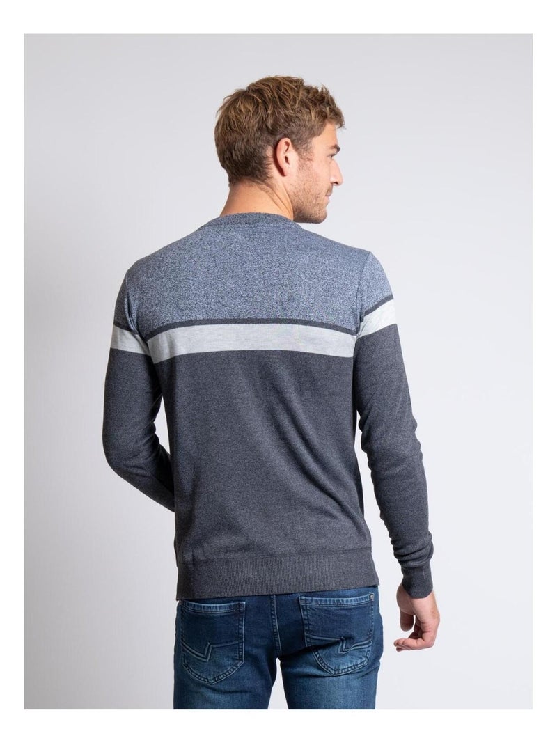 Maglione girocollo LORALLY Grigio scuro - Kiabi