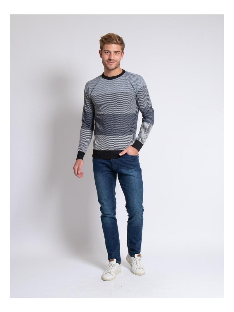 Maglione girocollo LORANDO Grigio scuro - Kiabi