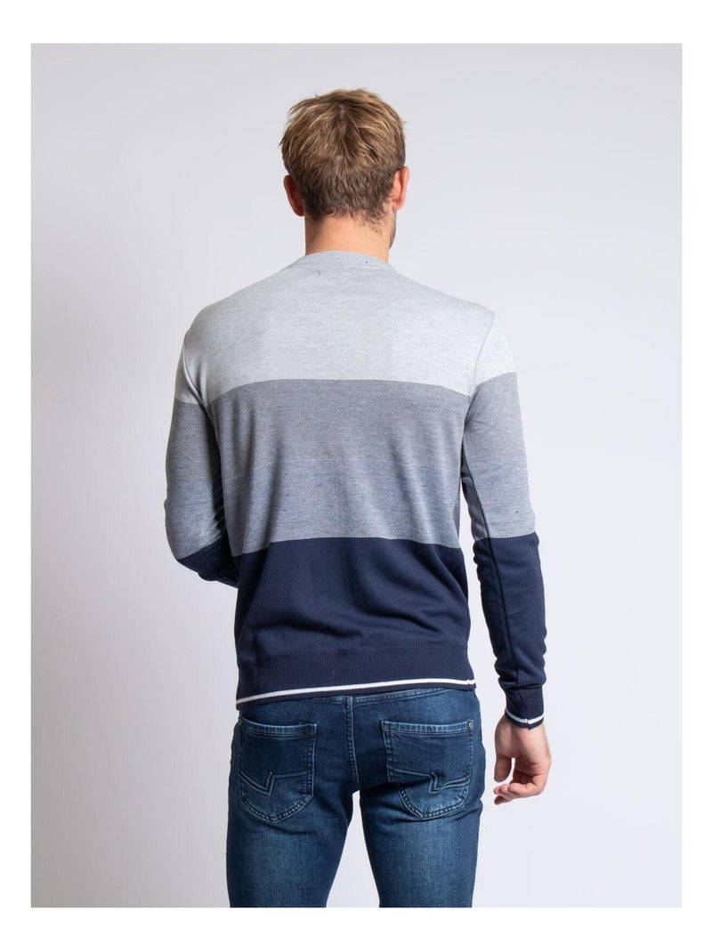 Maglione girocollo LOSANGE Grigio - Kiabi