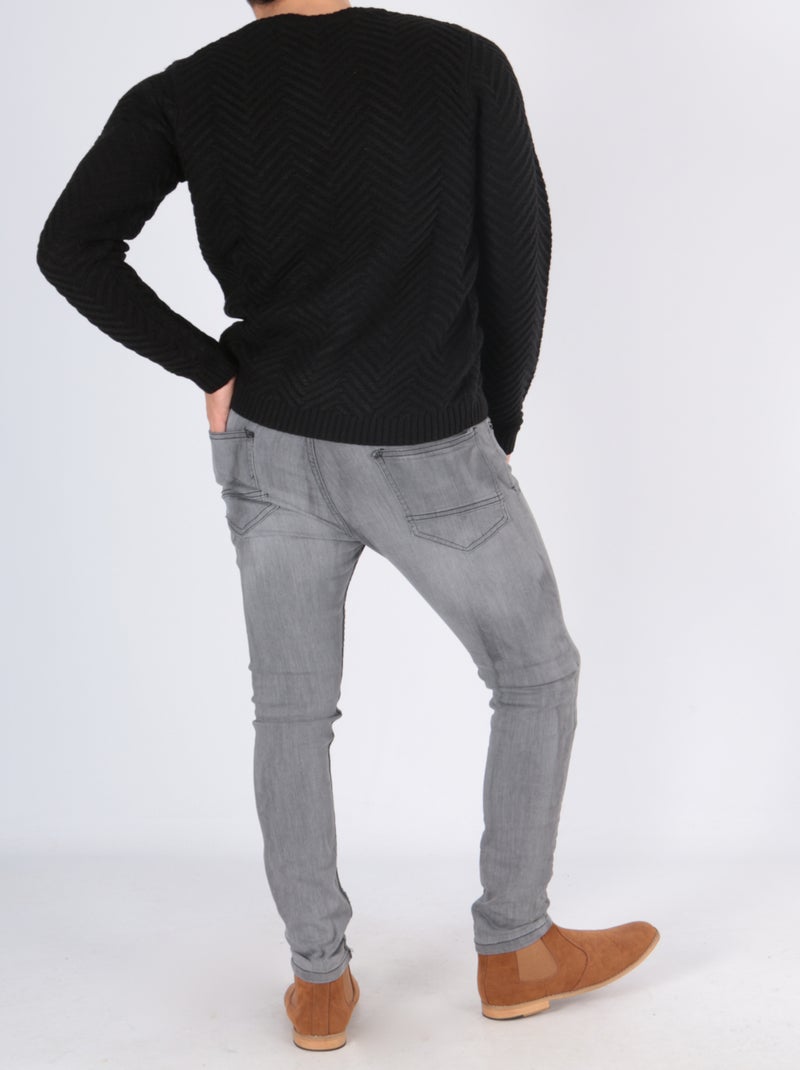 Maglione girocollo Nero - Kiabi