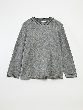 Maglione girocollo 'Only carmakoma' tinta unita